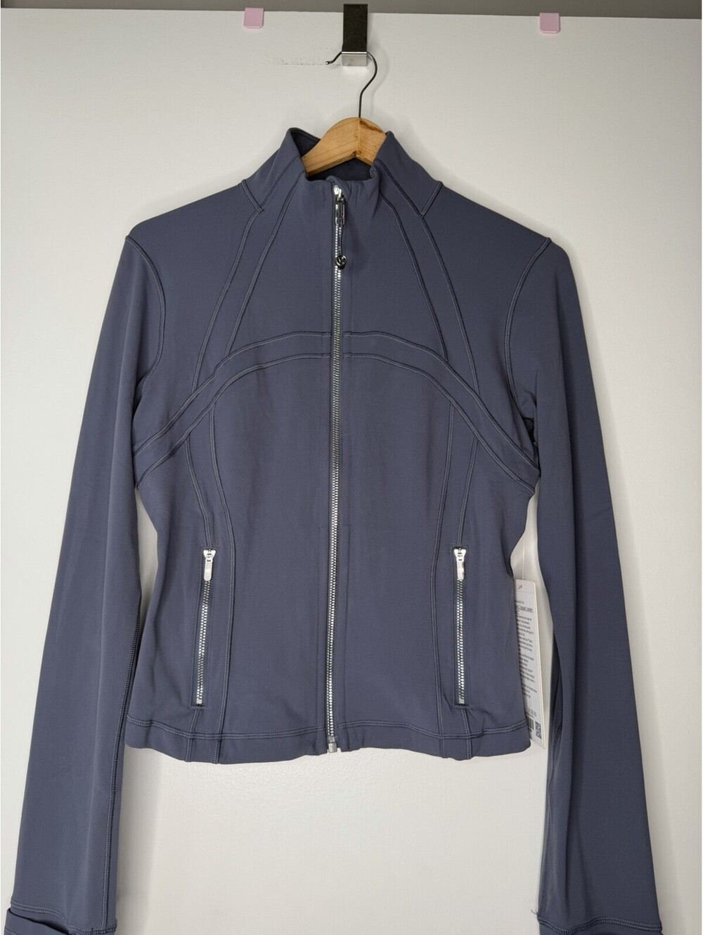 Lululemon Define Cropped Jacket *Nulu - NWT Women Size 8 - Dusty Diamond/ Mirror